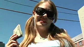 Sexy wild chick gets paid to fuck 24