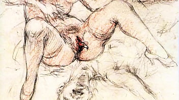 Vintage erotic drawings