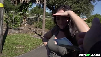 Horny slut fucks for cash