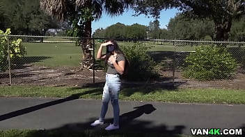 Horny slut fucks for cash