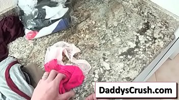 Sexy sluty teen do lovely feetjob on camera