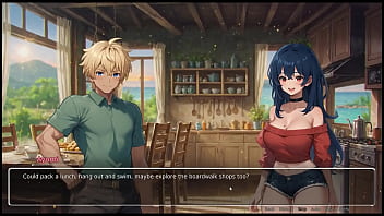 Bluring the walls romance hentai game ep 4 exhibitionist gf confess