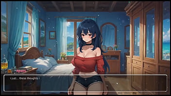 Bluring the walls romance hentai game ep 4 exhibitionist gf confess