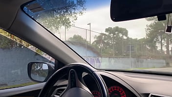 Fellow traveler sucks and jerks off stranger's cock until he ejaculates profusely