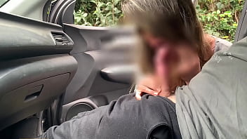 Fellow traveler sucks and jerks off stranger's cock until he ejaculates profusely