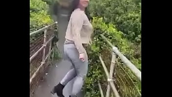 Lovely day for a walk #publicpee #wetting