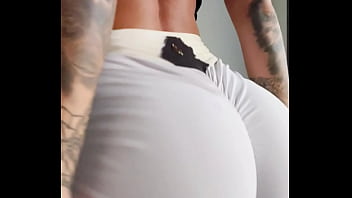 Sexy striptease dressed in my cow shorts susy gala