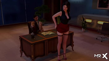 Fashionbusiness leg massage with your breasts e1 #93