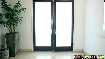 Anna smalls gives tired chad a sloppy blowjob