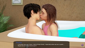 Little step sister gives me blowjob in public pool 3d hentai animated porn milfy city