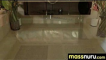 Sexy body gets a happy ending massage 21