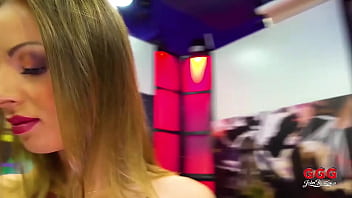 Teaser ggg her first time at ggg and the studio is full of men