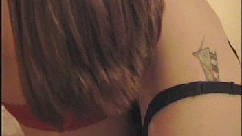 Big tit brunette gets shaved pussy eaten