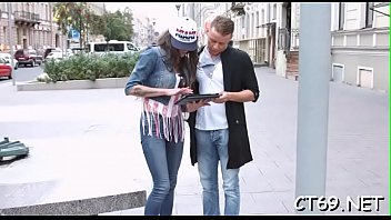 Moist hole of a nasty slut finally gets a massive dong unfathomable inside