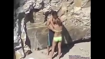 Outdoor couple sex
