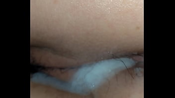 Cumming inside girlfriends pussy