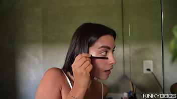 Wait for it a gorgeous brunette leaves my cock about to explode after a date