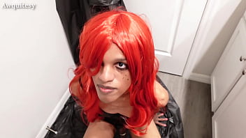Sexy Transexual Trap Femboy Demon Emo Tgirl Teases You Then Drinks Her Own Hot Cum Hottie Ts Gothy Goth Girl thumbnail