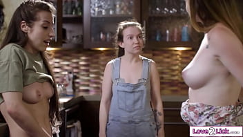 Teen samantha reigns licks the plumbers petite apprentice spencer bradleys hairy pussy until they got costs her a leak but gets her sex