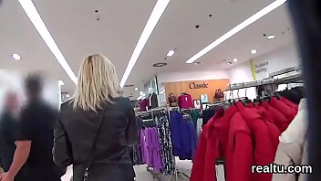 Exceptional czech kitten gets seduced in the mall and fucked in pov