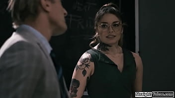 Tattooed Latina Asks Teacher To Fuck Her Now That Shes Olderhe Licks Her Pussy And The Small Tits Brunette Sucks His Cockshes Fingered And Squirts thumbnail