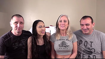 Desperate amateurs casting hot big tit milfs emma charlie nikki and misty get their tight pussies banged hard by big hard cock