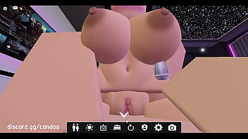 Cute girl rides me on roblox