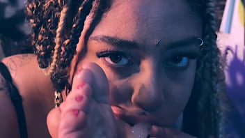 Medusa giving a great ice foot massage from maiah