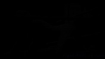 Wrestling lesbos licking pussies in sixtynine