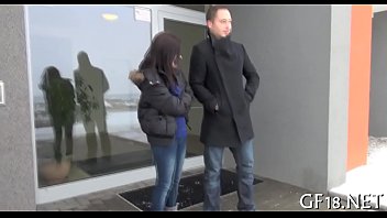 Just stare at her playing