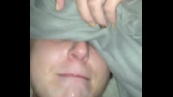 Young slit takes load on her face