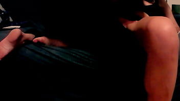 Horny hotwife invites husbands best friend to ride him like a real cowgirl