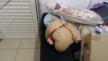 Tudo dentro da puta sex toy