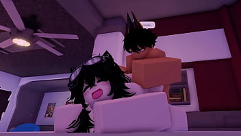 Roblox con pounding into tight pussy