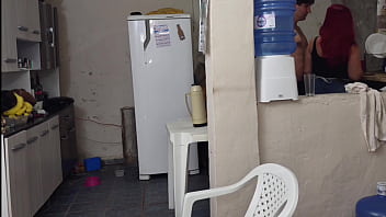 Fucking in front of her husband