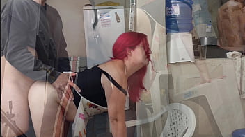 Fucking in front of her husband