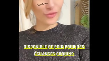 Viens t’amuser et te branler avec moi ce soir 15min show hot avec photos