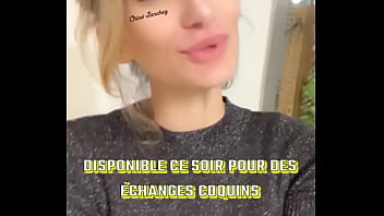 Viens t’amuser et te branler avec moi ce soir 15min show hot avec photos