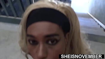 I'm Giving Step Brother Kneeling Cum Swallow After Offering A Blowjob Then Eating His Cumshot Ejaculation With Big Tits Cleavage Outdoor Cute Blonde Ebony Step Sister Sheisnovember Mouth Suck Penis Intense Eye Contact Fauxcest By Msnovember thumbnail