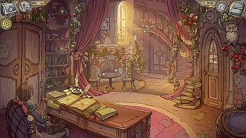 This elf made me nut on her face