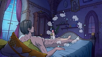 This elf made me nut on her face