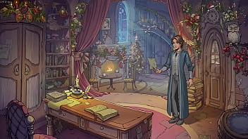 This elf made me nut on her face