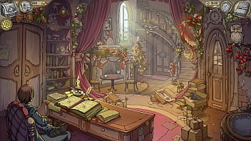 This elf made me nut on her face