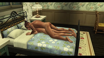 The blissful simmers married sims woman fucks sexy neighbor while husband is at work