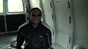 You'll find her giving this guy a blowjob before laying back on her couch and spreading