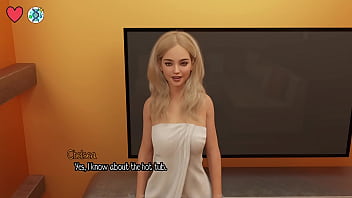 Elmwood university #13 blonde cheerleader gets massive creampie after a college party