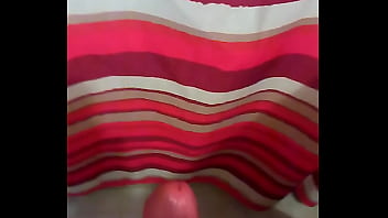 Rubbing big cock for huge cumshot