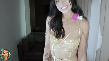 Pov alexa chains celebrates new lingerie contract with rough hotel suck & fuck