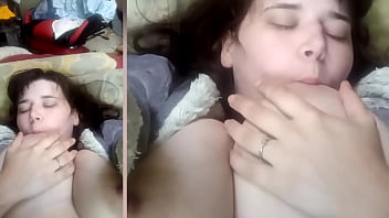 Slut shows off her body 1