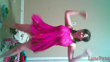 Slut shows off her body 1